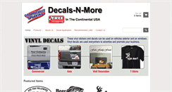 Desktop Screenshot of decals-n-more.com